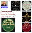 CD - Bruckner: Selected Early Recordings (1925-1942) Volume II