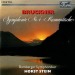 June, 2024: Symphony N0. 4 : Horst Stein / Bamberg Symphjony Orchestra / Eurodisc