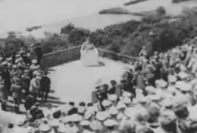 A Nazi propaganda film featuring the Regensburg event